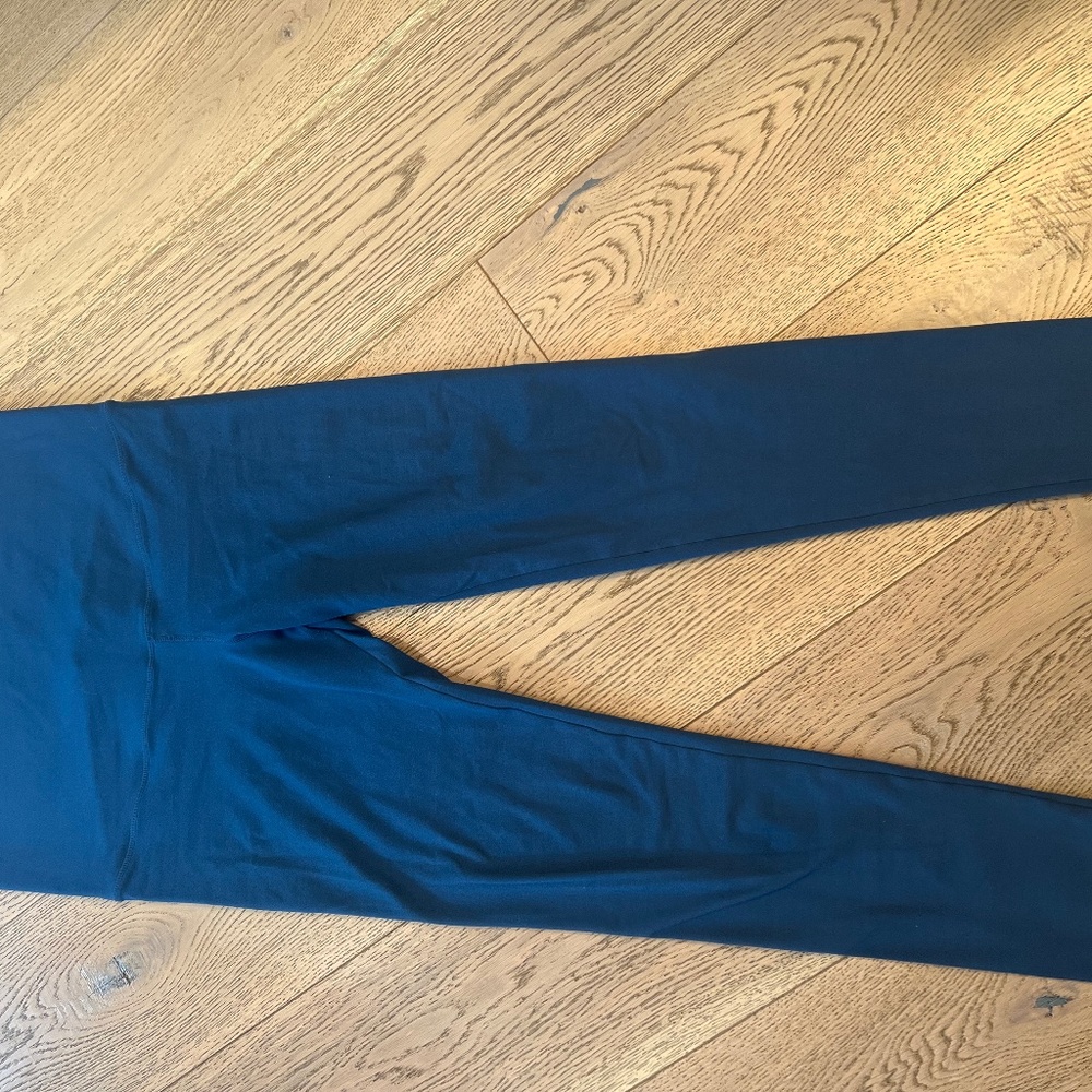 Kindred Bravely Louisa Maternity Leggings Slate Blue Size Large